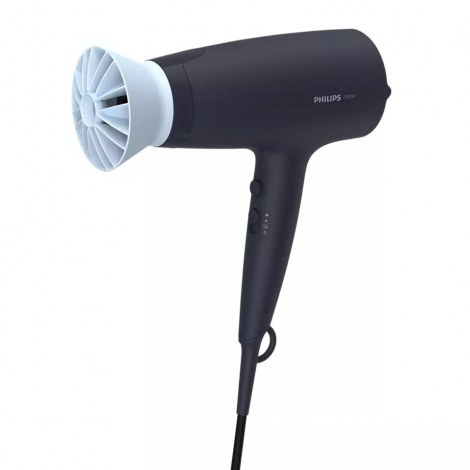 Philips | Hair Dryer | BHD360/20 | 2100 W | Number of temperature settings 6 | Ionic function | Diffuser nozzle | Black/Blue - 3